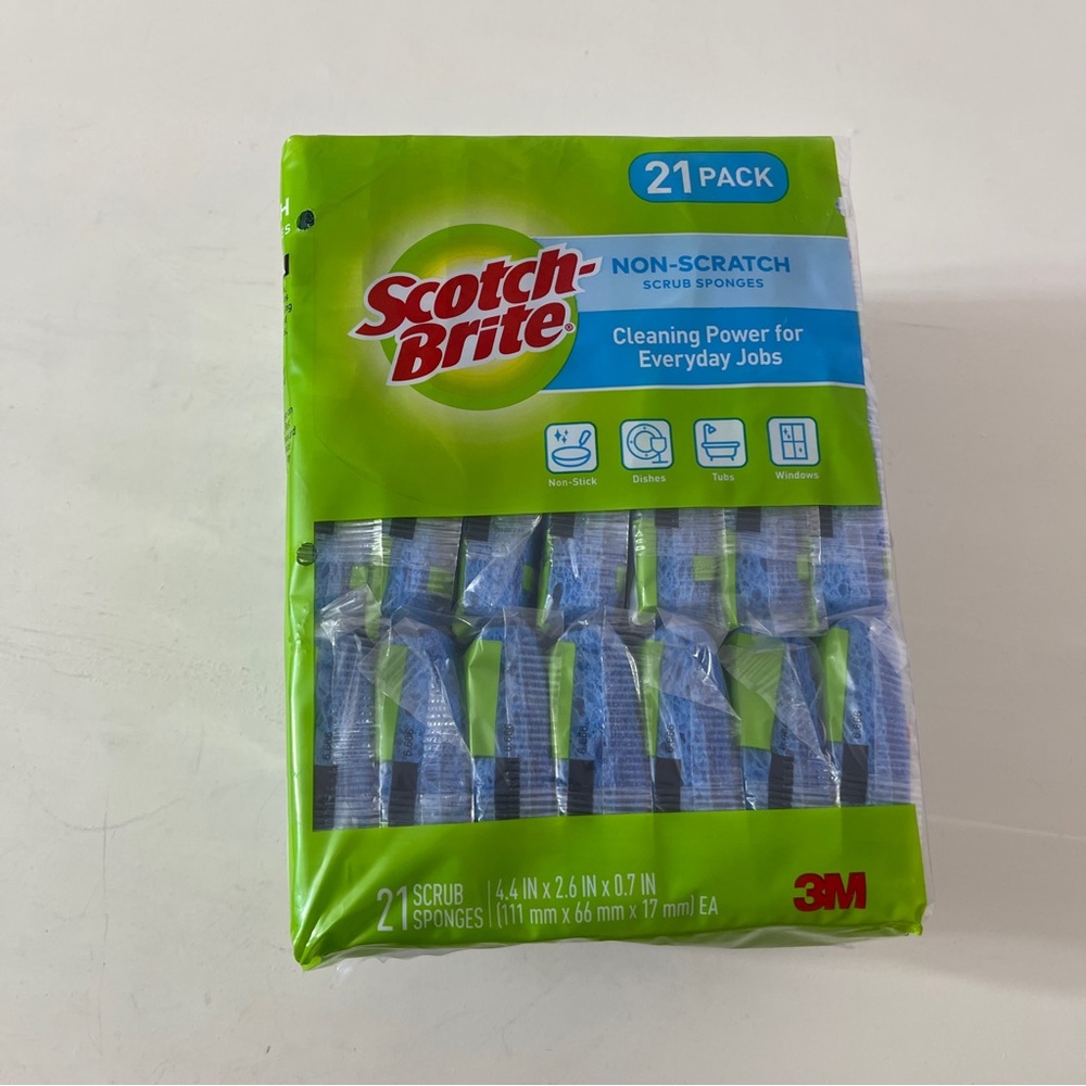 54 x Scotch brite scrub sponges - Picture 2 of 5